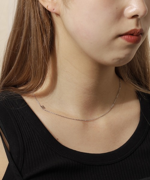 ucalypt(ユーカリプト)の「ucalypt/ユーカリプト MINI INITIAL CHAIN NECKLACE アルファベット ネックレス(ネックレス・レディース・シルバー系その他/ゴールド系その他/シルバー/ゴールド/シルバー系その他2/ゴールド系その他2/シルバー系1/シルバー系2/シルバー系3/シルバー系4/シルバー系5/シルバー系6/シルバー系7/シルバー系8/シルバー系9/ゴールド系1/ゴールド系2/ゴールド系3/ゴールド系4/ゴールド系5/ゴールド系6/ゴールド系7/ゴールド系8/ゴールド系9・FREE)」の8枚目の写真