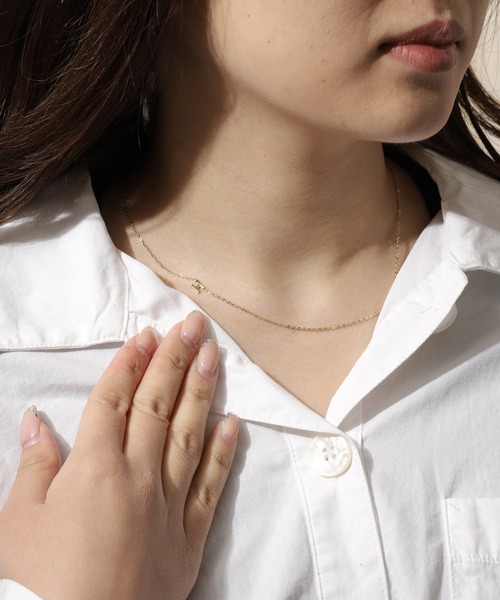 ucalypt(ユーカリプト)の「ucalypt/ユーカリプト MINI INITIAL CHAIN NECKLACE アルファベット ネックレス(ネックレス・レディース・シルバー系その他/ゴールド系その他/シルバー/ゴールド/シルバー系その他2/ゴールド系その他2/シルバー系1/シルバー系2/シルバー系3/シルバー系4/シルバー系5/シルバー系6/シルバー系7/シルバー系8/シルバー系9/ゴールド系1/ゴールド系2/ゴールド系3/ゴールド系4/ゴールド系5/ゴールド系6/ゴールド系7/ゴールド系8/ゴールド系9・FREE)」の16枚目の写真