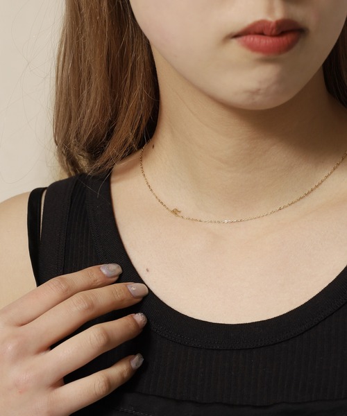 ucalypt(ユーカリプト)の「ucalypt/ユーカリプト MINI INITIAL CHAIN NECKLACE アルファベット ネックレス(ネックレス・レディース・シルバー系その他/ゴールド系その他/シルバー/ゴールド/シルバー系その他2/ゴールド系その他2/シルバー系1/シルバー系2/シルバー系3/シルバー系4/シルバー系5/シルバー系6/シルバー系7/シルバー系8/シルバー系9/ゴールド系1/ゴールド系2/ゴールド系3/ゴールド系4/ゴールド系5/ゴールド系6/ゴールド系7/ゴールド系8/ゴールド系9・FREE)」の21枚目の写真