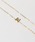 ucalypti[Jvgj́uucalypt/[Jvg MINI INITIAL CHAIN NECKLACE At@xbg lbNXilbNXjvbS[hn̑2