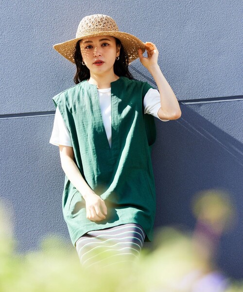 FREAK'S STORE（フリークスストア）の「【限定展開】ペーパーリボンハット（ハット・レディース・ベージュ/ブラウン/ナチュラル・ONE SIZE）」の20枚目の写真