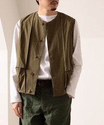 HAVERSACK × fennica / 別注 リバーシブルワークベスト