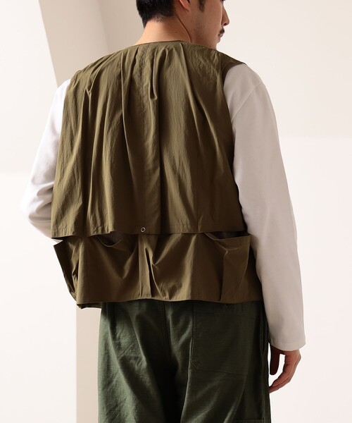 HAVERSACK(ハバーザック)の「HAVERSACK × fennica / 別注 リバーシブルワークベスト(ベスト・メンズ・グリーン系その他5/その他・MEDIUM)」の9枚目の写真