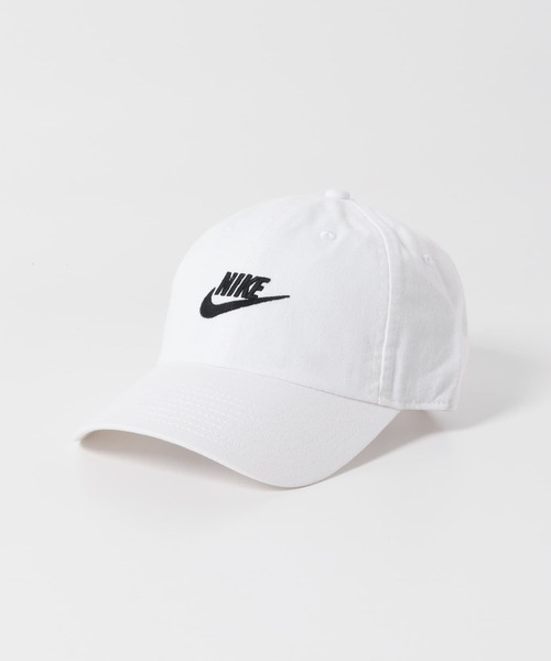 NIKE(ナイキ)の「NIKE フーチュラ ウォッシュド キャップ(キャップ・メンズ・ホワイト/ブラック/ネイビー/グリーン・ONE)」の13枚目の写真