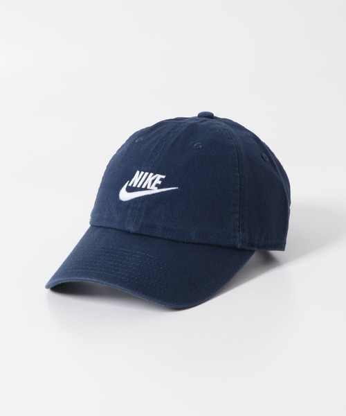 NIKE(ナイキ)の「NIKE フーチュラ ウォッシュド キャップ(キャップ・メンズ・ホワイト/ブラック/ネイビー/グリーン・ONE)」の6枚目の写真