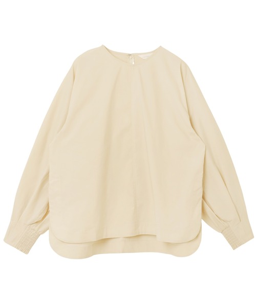 evernavy（エバーネイビー）の「ボリューム袖ブラウス（シャツ/ブラウス・レディース・ネイビー/ブラック/グレイッシュベージュ/ホワイト/ブラウン系その他/サックスブルー/キナリ・M/S）」の18枚目の写真