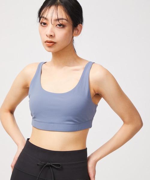 Vuori（ヴオリ）の「【Vuori】Daily Bra デイリーブラ（スポーツブラ・レディース・ブラック/ホワイト系その他7/ブルー系その他5・M/S）」の12枚目の写真