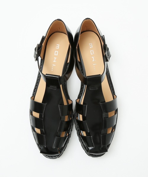 MOHI（モヒ）の「【MOHI/モヒ】グルカサンダル（サンダル・レディース・ホワイト/ブラック・37/38/36）」の3枚目の写真