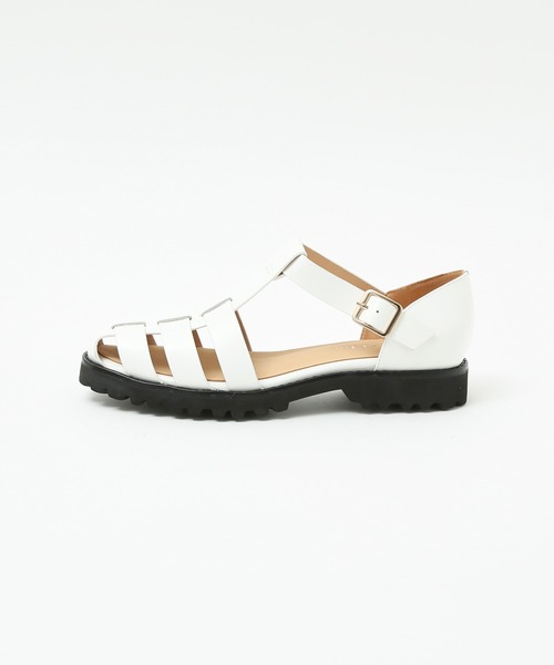 MOHI（モヒ）の「【MOHI/モヒ】グルカサンダル（サンダル・レディース・ホワイト/ブラック・37/38/36）」の5枚目の写真