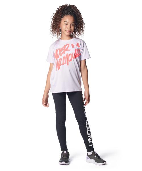 UNDER ARMOUR（アンダーアーマー）の「UAフェイバリット レギンス（トレーニング/KIDS）（レギンス/スパッツ・キッズ・ブラック・150cm/130cm/160cm/140cm/120cm）」の4枚目の写真