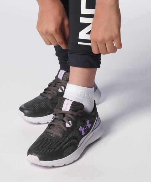 UNDER ARMOUR（アンダーアーマー）の「UAフェイバリット レギンス（トレーニング/KIDS）（レギンス/スパッツ・キッズ・ブラック・150cm/130cm/160cm/140cm/120cm）」の2枚目の写真