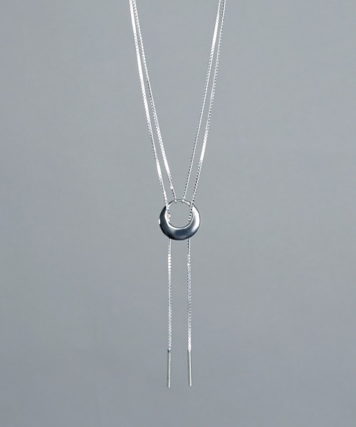 YArKA（ヤーカ）の「【YArKA/ヤーカ】double chain 2way necklace [luslep] /ダブルチェーン2wayネックレス（ネックレス・メンズ・シルバー・FREE）」の18枚目の写真