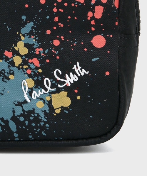 Paul Smith(ポールスミス)の「スプラッタープリント ウォッシュバッグ / 873926 N520S(クラッチバッグ・メンズ・ブラック・FREE)」の5枚目の写真