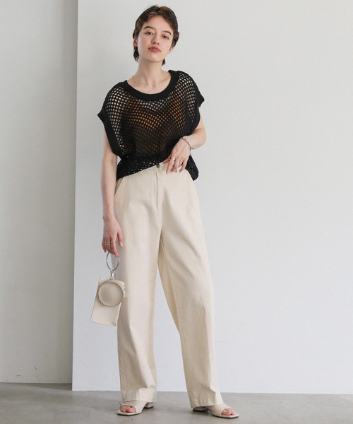 select MOCA（セレクトモカ）の「フィッシュネットニットベスト