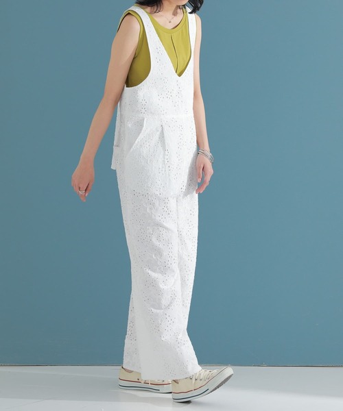 n'OrLABEL(ノアールレーベル)の「【機能素材】『フロントステッチタンクトップ』(タンクトップ・レディース・ブルーグリーン/パープル/チャコール/ブラック/イエロー系/オフホワイト/グレイッシュベージュ/オレンジ/カーキ・M/LL/L)」の16枚目の写真