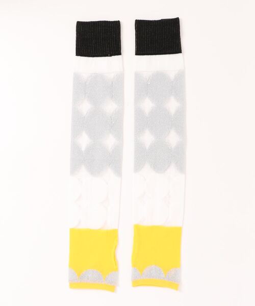 gomme（ゴム）の「シャギーアームカバー（アームカバー・レディース・ブラック/ピンク/イエロー/ブルー・FREE）」の14枚目の写真