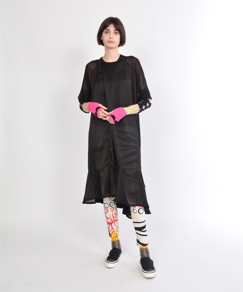 gomme（ゴム）の「シャギーアームカバー（アームカバー・レディース・ブラック/ピンク/イエロー/ブルー・FREE）」の10枚目の写真