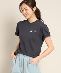 Gymphlex(ジムフレックス) ロゴ刺繍Tシャツ