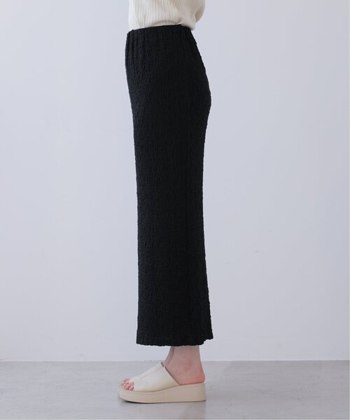 frames RAY CASSIN（フレームスレイカズン）の「スモッキングジャガードタイトスカート（スカート・レディース・ライトカーキ/オフホワイト/ブラック/サックスブルー・FREE）」の12枚目の写真