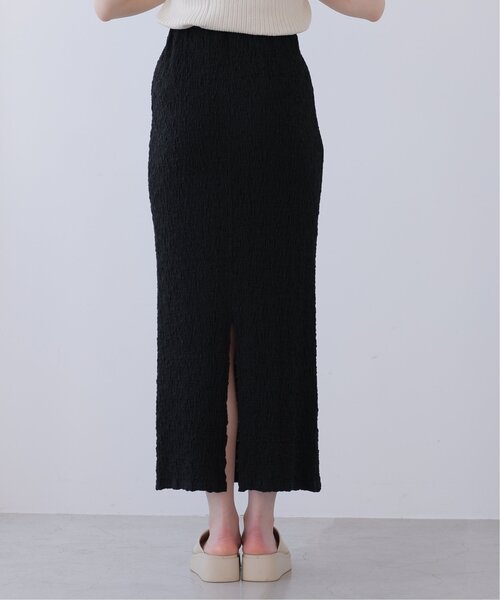 frames RAY CASSIN（フレームスレイカズン）の「スモッキングジャガードタイトスカート（スカート・レディース・ライトカーキ/オフホワイト/ブラック/サックスブルー・FREE）」の13枚目の写真