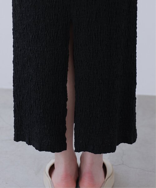 frames RAY CASSIN（フレームスレイカズン）の「スモッキングジャガードタイトスカート（スカート・レディース・ライトカーキ/オフホワイト/ブラック/サックスブルー・FREE）」の15枚目の写真