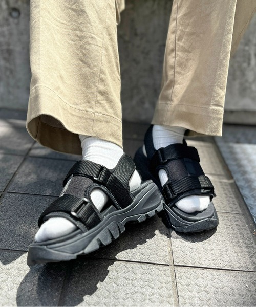 CPCM(シーピーシーエム)の「2ベルトスポーツサンダル(サンダル・メンズ・ブラック/カーキ/アイボリー・SMALL/MEDIUM/LARGE/X-LARGE)」の3枚目の写真