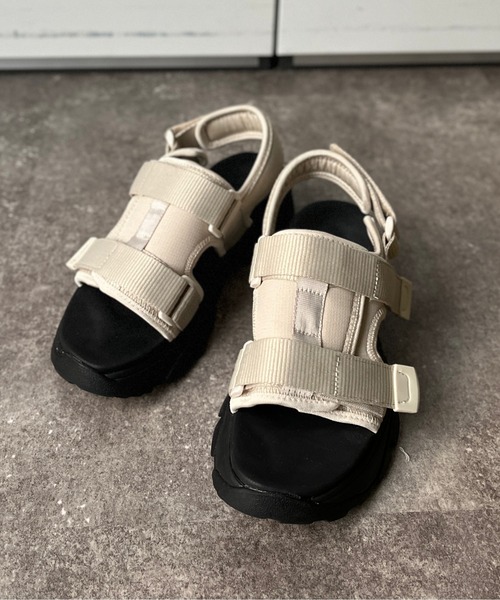 CPCM(シーピーシーエム)の「2ベルトスポーツサンダル(サンダル・メンズ・ブラック/カーキ/アイボリー・SMALL/MEDIUM/LARGE/X-LARGE)」の5枚目の写真