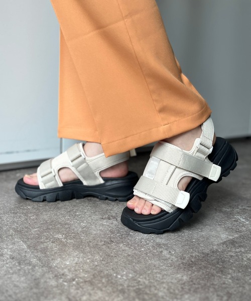 CPCM(シーピーシーエム)の「2ベルトスポーツサンダル(サンダル・メンズ・ブラック/カーキ/アイボリー・SMALL/MEDIUM/LARGE/X-LARGE)」の8枚目の写真