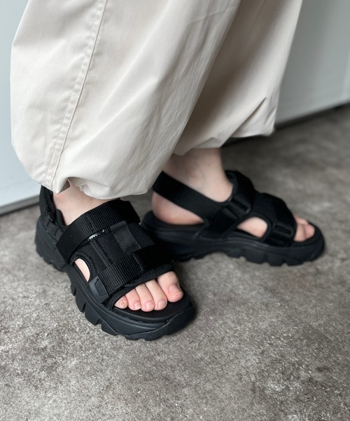 CPCM(シーピーシーエム)の「2ベルトスポーツサンダル(サンダル・メンズ・ブラック/カーキ/アイボリー・SMALL/MEDIUM/LARGE/X-LARGE)」の15枚目の写真