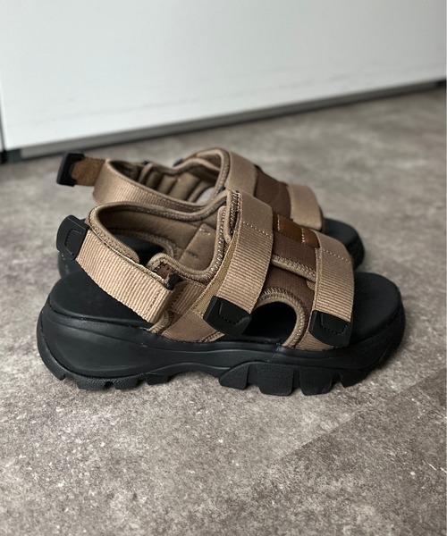 CPCM(シーピーシーエム)の「2ベルトスポーツサンダル(サンダル・メンズ・ブラック/カーキ/アイボリー・SMALL/MEDIUM/LARGE/X-LARGE)」の19枚目の写真