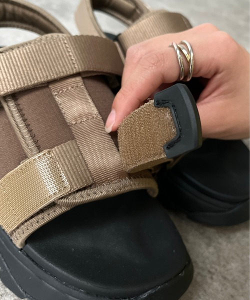 CPCM(シーピーシーエム)の「2ベルトスポーツサンダル(サンダル・メンズ・ブラック/カーキ/アイボリー・SMALL/MEDIUM/LARGE/X-LARGE)」の21枚目の写真