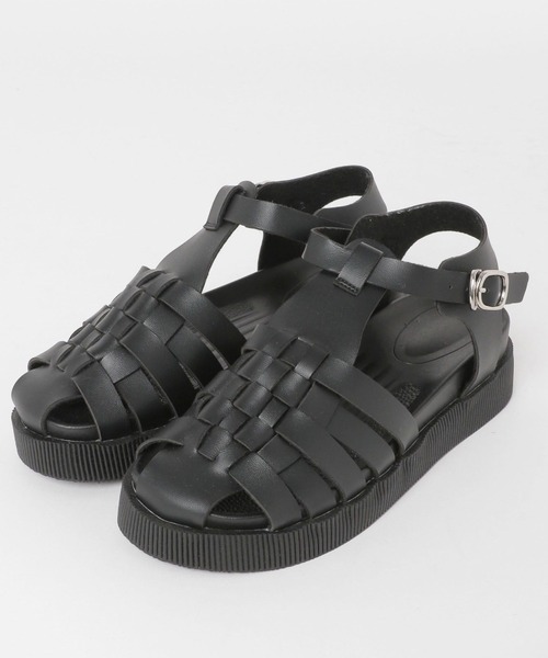 saloon（サルーン）の「SALOON(サルーン)/グルカサンダル　グラディエーター（サンダル・レディース・ブラック/オフホワイト/ブラウン・SMALL/MEDIUM/LARGE）」の3枚目の写真