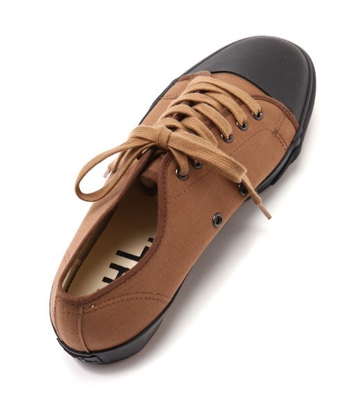 MHL.（エムエイチエル）の「ARMY SHOES（スニーカー・レディース・ブラウン/ブラック・25.0/23.0/24.0）」の5枚目の写真