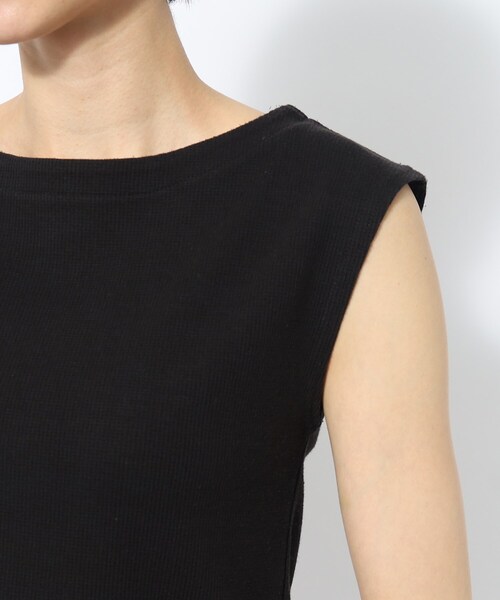 SHOO・LA・RUE（シューラルー）の「◆【大人ヘルシー】フレンチスリーブトップス（Tシャツ/カットソー・レディース・ブラック/ホワイト系・02/03/04）」の19枚目の写真