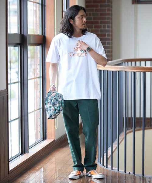 SHIPS.me(シップスミー)の「【ZOZO限定】SHIPS.me: Temet Nosce Floral Tee(Tシャツ/カットソー・メンズ・ホワイト×グリーン/ホワイト×ブラック/ブラック×ホワイト/ホワイト×イエロー/ホワイト×ピンク/ブラック×イエロー・S/XL/M/L)」の7枚目の写真