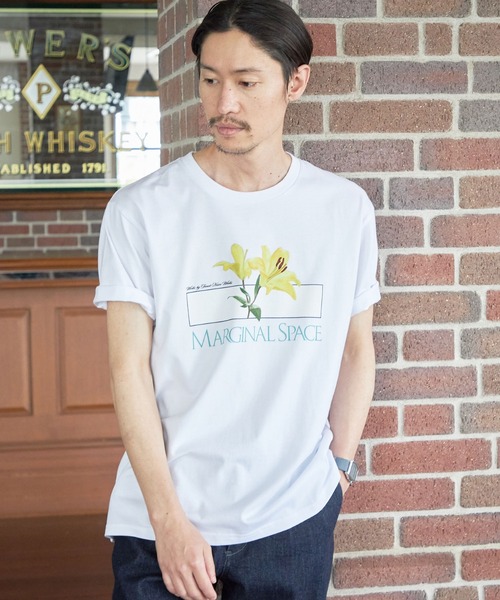 SHIPS.me(シップスミー)の「【ZOZO限定】SHIPS.me: Temet Nosce Floral Tee(Tシャツ/カットソー・メンズ・ホワイト×グリーン/ホワイト×ブラック/ブラック×ホワイト/ホワイト×イエロー/ホワイト×ピンク/ブラック×イエロー・S/XL/M/L)」の14枚目の写真