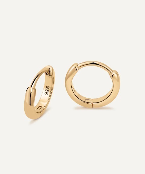 daughters jewelry Skin hoop フープピアス 14K] Skin hoop - DAUGHTERS JEWELRY