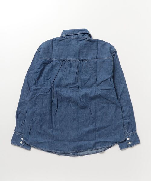 Levi's（リーバイス）の「Levi's/リーバイス NOLA リラックス シャツ INDIGO STONEWASH（シャツ/ブラウス・レディース・インディゴブルー・XS/M/S）」の2枚目の写真