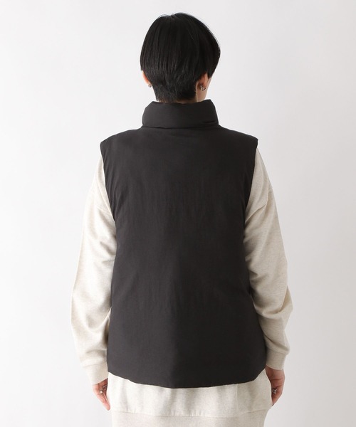 LEPSIM（レプシィム）の「エアサーマルスタンドベスト　908842（ベスト・レディース・グレイッシュベージュ/アイボリー/ブラック・FREE）」の17枚目の写真