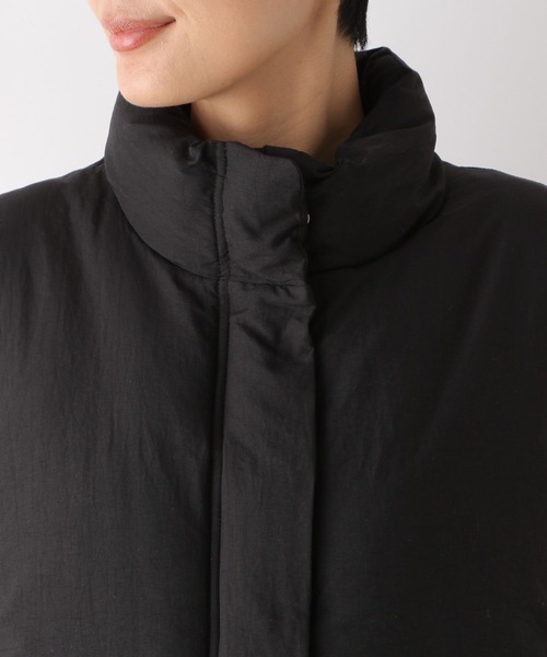 LEPSIM（レプシィム）の「エアサーマルスタンドベスト　908842（ベスト・レディース・グレイッシュベージュ/アイボリー/ブラック・FREE）」の18枚目の写真