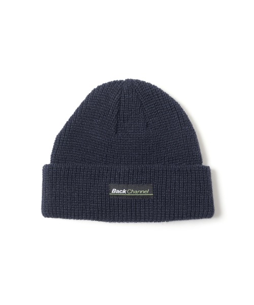 Back Channel（バックチャンネル）の「FISHERMAN BEANIE（ニットキャップ/ビーニー・メンズ・ブラック/ネイビー/ベージュ系・FREE）」の3枚目の写真