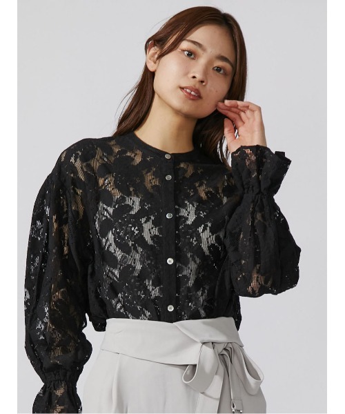 TONAL（トーナル）の「ガーデンレースブラウス（シャツ/ブラウス