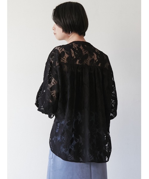 TONAL（トーナル）の「ガーデンレースブラウス（シャツ/ブラウス