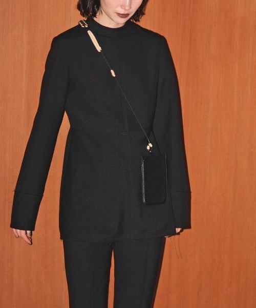 TODAYFUL（トゥデイフル）の「TODAYFUL　Useful Cord Case ユースフルコードケース/12411001（ボディバッグ/ウエストポーチ・レディース・ブラック・ONE SIZE）」の5枚目の写真