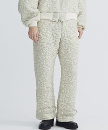 MATSUFUJI（マツフジ）の「【MATSUFUJI/マツフジ】Leaves Quilted Jacquard Trousers（スラックス）」