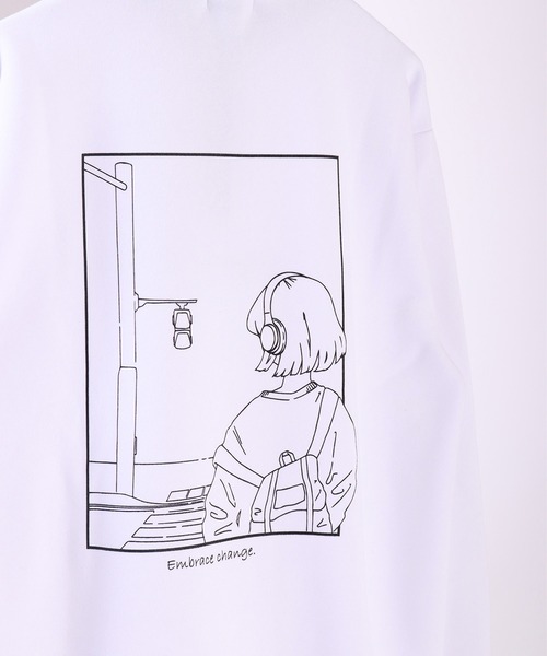 WESTSEA（ウエストシー）の「TASOGARE 裏起毛 ハーフジップ 長袖 トレーナー（スウェット・メンズ・ホワイト系その他/杢グレー/ホワイト系その他3/ホワイト/ブラック系その他/ホワイト系その他2/ブラック/グレー系その他・L/M）」の20枚目の写真