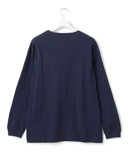 J.PRESS YORK STREET（ジェイプレスヨークストリート）の「【UNISEX】YALEポケットTEEシャツ（Tシャツ/カットソー・メンズ・ライトイエロー系/ホワイト系/ライトグレー系/ネイビー系・SMALL/MEDIUM/LARGE）」の8枚目の写真