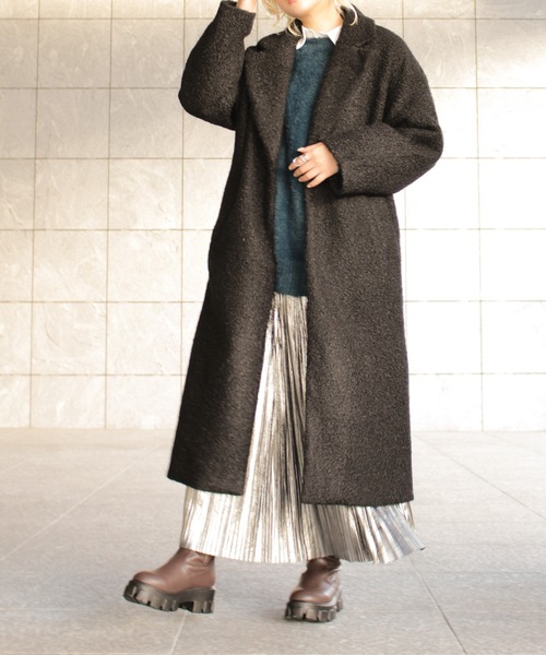 【セール】リングテーラードロングコート（その他アウター）｜SpRay（スプレイ）