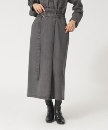 GALLEST | ラップ風デニムスカート(デニムスカート)