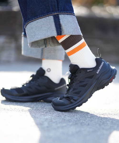 SALOMON（サロモン）の「SALOMON/サロモン スニーカー レディース 防水 ゴアテックス X-ADVENTURE GTX W エックス アドベンチャー L47321800（スニーカー・レディース・ブラック×ブラック・24.5cm/24.0cm/25.0cm/23.5cm/23.0cm）」の21枚目の写真